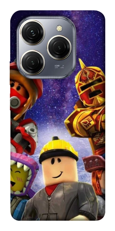 Чехол на TECNO Spark 20 Pro Roblox galaxy warriors фото 1 из 1