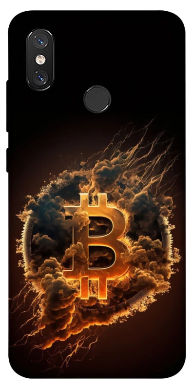 Чехол на Xiaomi Mi 8 Smoky Bitcoin фото 1 из 1