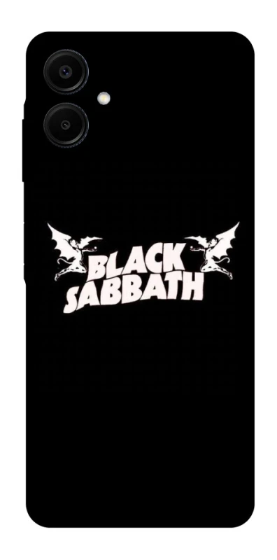 Чохол на Samsung Galaxy A06 Black Sabbath logo ver.2 фото 1 з 1