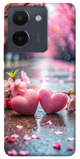 Чехол на Vivo Y36 Pink heart фото 1 из 1