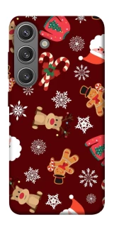 Чехол на Samsung Galaxy S24+ Новогодний v6 фото 1 из 1