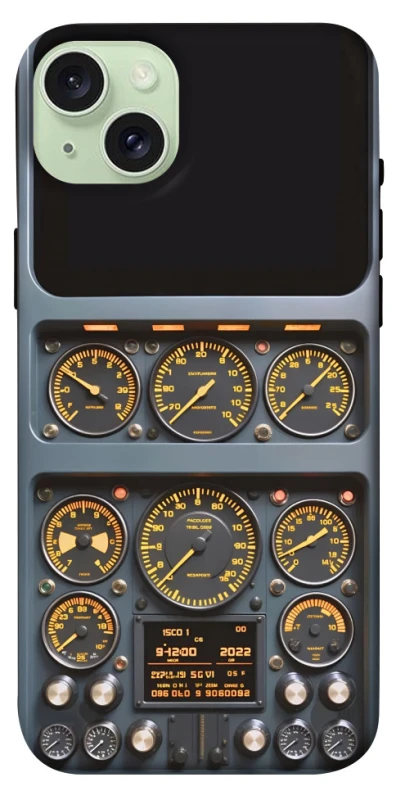 Чехол на Apple iPhone 15 Plus (6.7") Airplane instrument panel фото 1 из 1