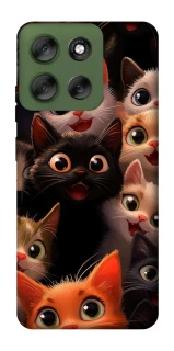 Чохол на Motorola Moto G56 5G happy cats фото 1 з 1