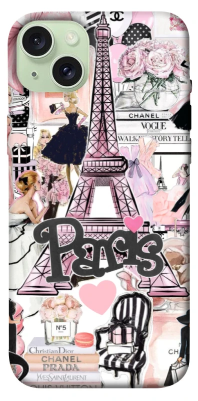 Чехол на Apple iPhone 15 Plus (6.7") Fashion collage ver.8 фото 1 из 1