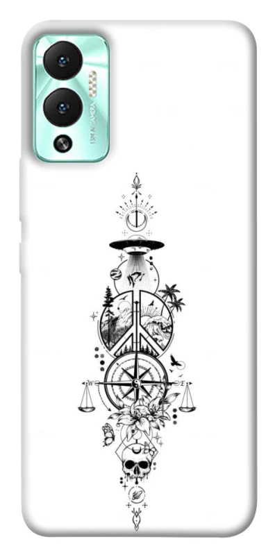 Чехол на Infinix Hot 12 Play Tattoo ver.7 фото 1 из 1