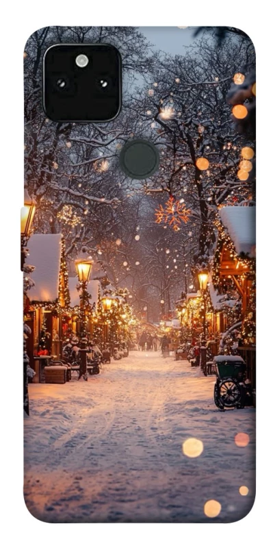 Чохол на Google Pixel 5A Новорічний v50 фото 1 з 1