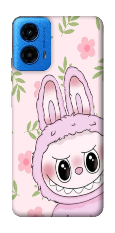 Чехол на Motorola Moto G45 Blossom Pink Labubu фото 1 из 1