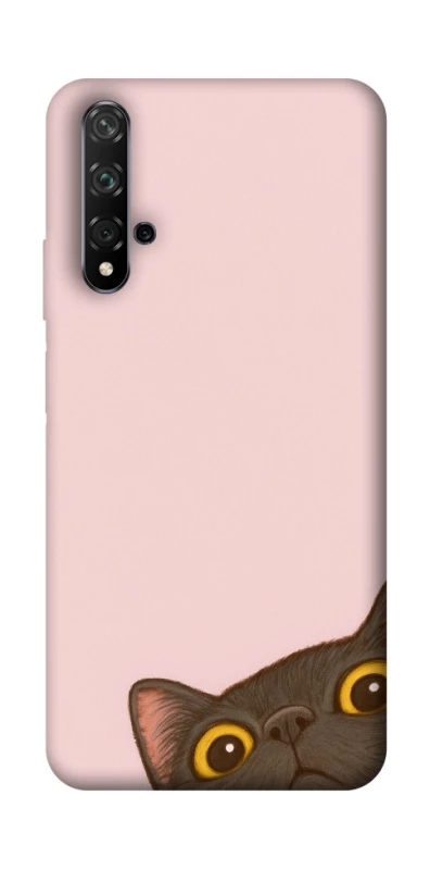 Чехол на Huawei Honor 20 / Nova 5T Peeping cat фото 1 Чехол на Huawei Honor 20 / Nova 5T Peeping cat фото 1 из 1