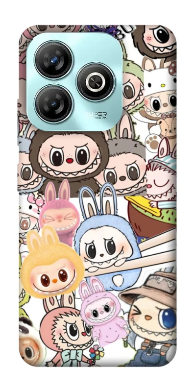 Чехол на ZTE Blade A75 4G All Labubus фото 1 из 1