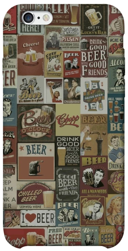 Чохол на Apple iPhone 6/6s (4.7") Retro collage ver.1 фото 1 з 1