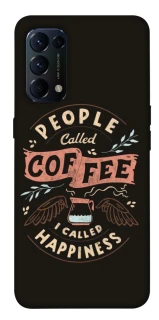 Чохол на Oppo Reno 5 4G Сoffee happiness фото 1 з 1