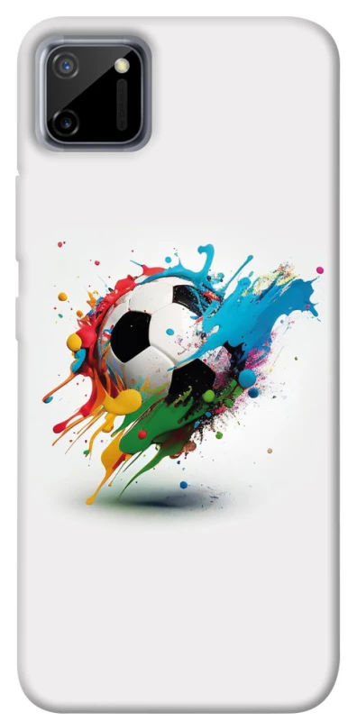 Чехол на Realme C11 Football Ball ver3 фото 1 из 1