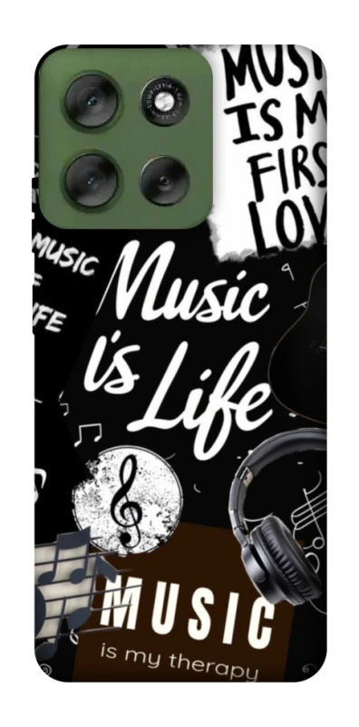 Чехол на Motorola Moto G56 5G Music is Life фото 1 из 1
