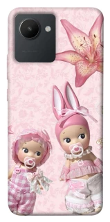 Чохол на Realme C30 Vintage Blossom Twins фото 1 з 1