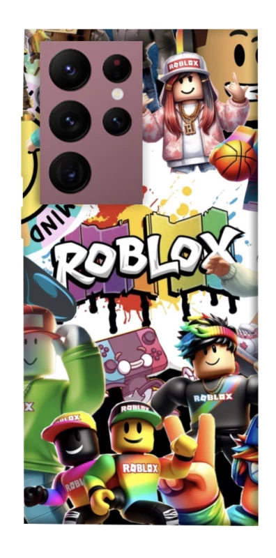 Чохол на Samsung Galaxy S22 Ultra Roblox Characters Collage фото 1 з 1