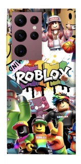 Чехол на Samsung Galaxy S22 Ultra Roblox Characters Collage фото 1 из 1