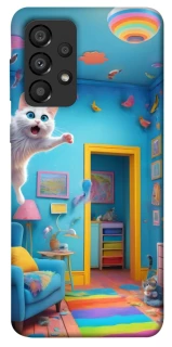 Чохол на Samsung Galaxy A33 5G crazy cat фото 1 з 1