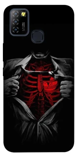 Чохол на Infinix Hot 10 Lite Skeleton Heart фото 1 з 1