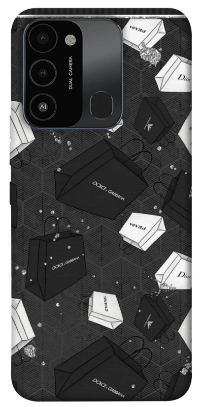 Чехол на TECNO Spark 8C Fashion collage ver.3 фото 1 из 1