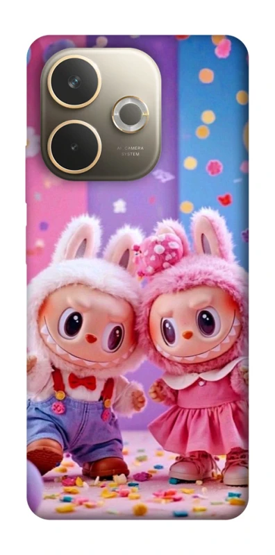 Чохол на Oppo A5 Pro 4G Labubu twins ver.3 фото 1 з 1