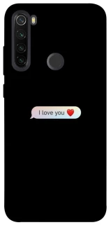 Чохол на Xiaomi Redmi Note 8T Love aesthetic ver.10 фото 1 з 1