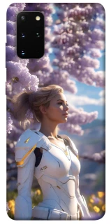 Чехол на Samsung Galaxy S20+ Cyber space girl ver.1 фото 1 из 1