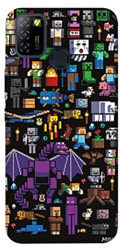 Чохол на Infinix Hot 10 Lite Minecraft v5 фото 1 з 1