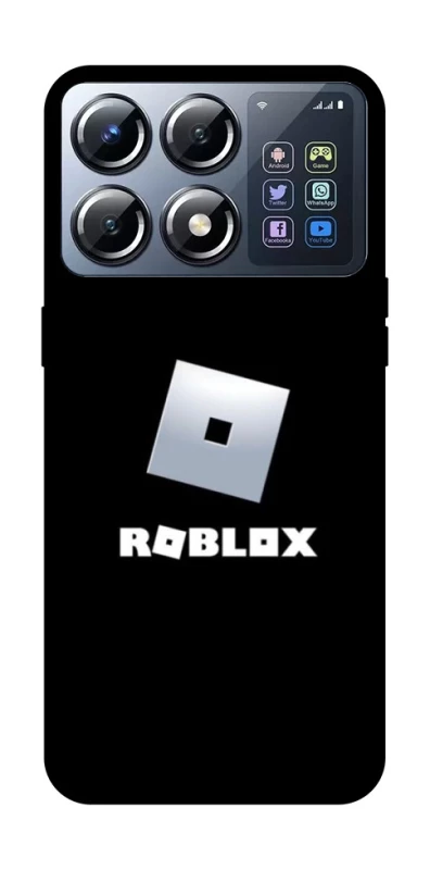 Чохол на Xiaomi POCO X8 Pro Roblox logo black фото 1 з 1