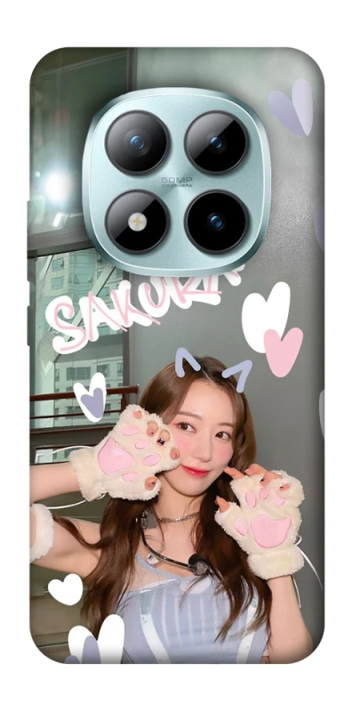 Чехол на Xiaomi Redmi Note 15 Pro+ 5G Sakura - LE SSERAFIM фото 1 из 1