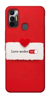 Чохол на TECNO Spark 7 Love Mode ON фото 1 з 1