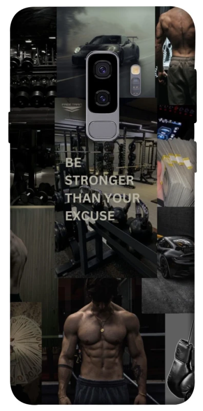 Чохол на Samsung Galaxy S9+ Be stronger фото 1 з 1