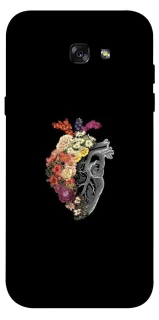 Чохол на Samsung A720 Galaxy A7 (2017) Heart with flowers фото 1 з 1