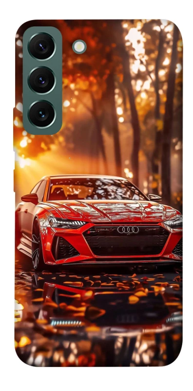 Чехол на Samsung Galaxy S22 Audi at sunset фото 1 из 1