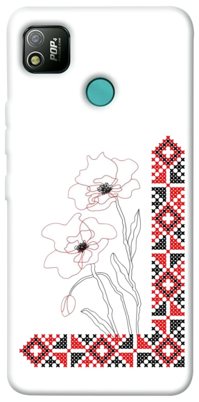 Чохол на TECNO POP 4 Вишиванка на смартфон фото 1 з 1
