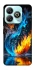 Чехол на ZTE Blade A75 4G Water And Fire фото 1 из 1