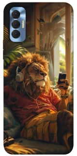 Чехол на TECNO Spark 8P Лев v2 фото 1 из 1