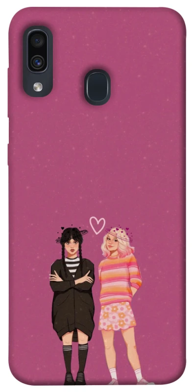 Чохол на Samsung Galaxy A20 / A30 Raven & Rainbow Wednesday фото 1 з 1