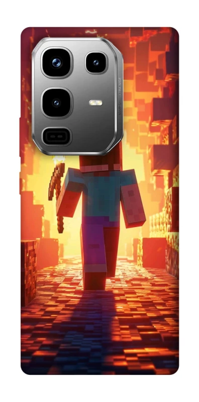 Чехол на Infinix Note 50 Pro Minecraft adventure фото 1 из 1