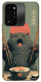 Чохол на TECNO Spark 8C Hungry Cat фото 1 з 1