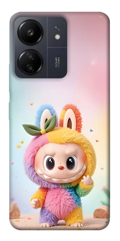 Чехол на Xiaomi Redmi 13C Labubu colored фото 1 из 1