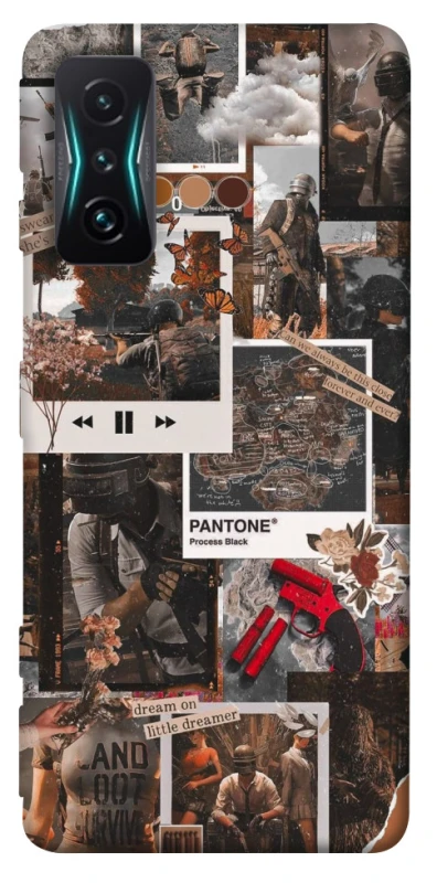 Чохол на Xiaomi Redmi K50 Gaming PUBG Collage фото 1 з 1
