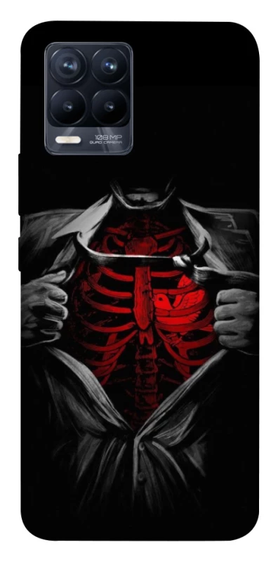 Чехол на Realme 8 Skeleton Heart фото 1 из 1