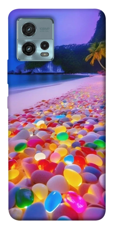 Чохол на Motorola Moto G72 Каміння світиться на березі фото 1 з 1