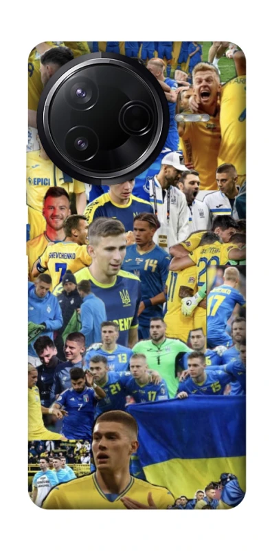 Чехол на Infinix Note 50 Pro UA-Football ver.6 фото 1 из 1