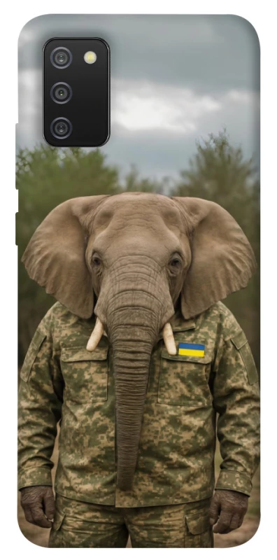 Чохол на Samsung Galaxy A02s Слон захисник фото 1 з 1