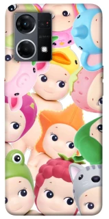 Чохол на Oppo Reno 7 4G Fruit-Zoo Kaleidoscope фото 1 з 1