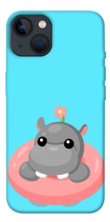 Чехол на Apple iPhone 13 (6.1") Adopt Me Hippo Floatie фото 1 из 1
