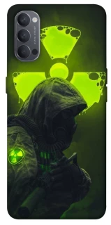 Чехол на Oppo Reno 4 Радиация v5 фото 1 из 1