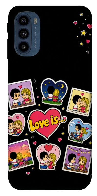 Чохол на Motorola Moto G41 Love is ver.2 фото 1 з 1