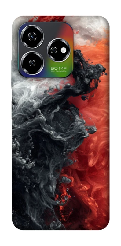 Чохол на ZTE Nubia V60 Black and Red фото 1 з 1